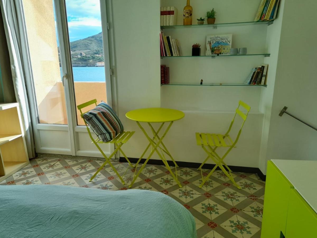 Appartement La Mediterranee Vue Sur Mer Plein Soleil 3 Climatisations Reversibles Port Vendres Exterior foto